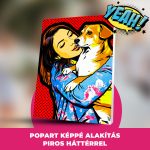 Egyedi PopArt Kép vászonkép nyomtatás - Saját Fotódból Műalkotás 40x50 cm