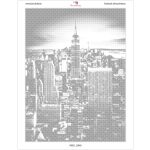 New York PontKép Készlet Pöttyöző (30x40 cm)