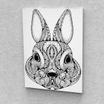 Kifestők szünidőre két vászon festékekkel ecsetekkel kreatív festés szettben 15