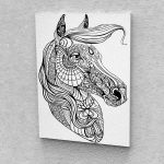 Kifestők szünidőre két vászon festékekkel ecsetekkel kreatív festés szettben 16