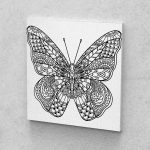 Kifestők szünidőre két vászon festékekkel ecsetekkel kreatív festés szettben 2