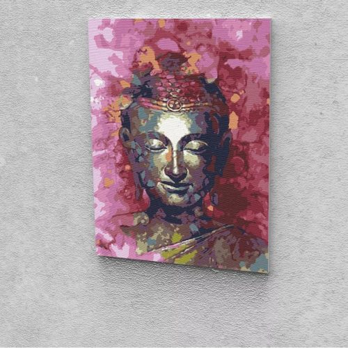 Buddha festés számok alapján kreatív készlet kerettel