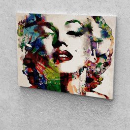   Marilyn Monroe festés számok alapján kreatív készlet 30x40