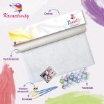 Mosolygós Mikulás festés számok alapján kreatív készlet 30x40