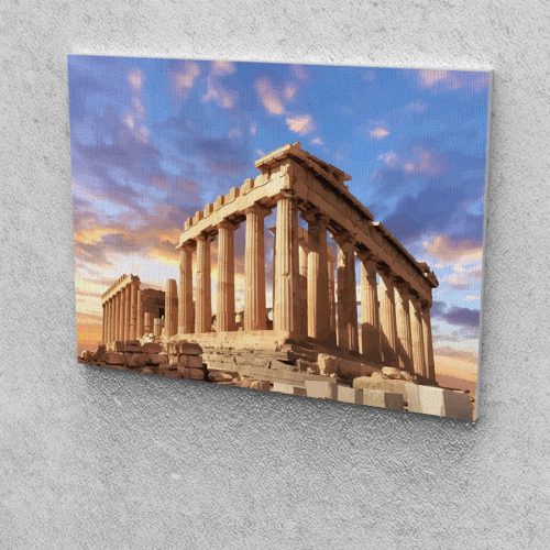 Akropolisz festés számok alapján kreatív készlet 30x40