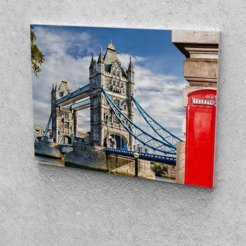 Tower Bridge festés számok alapján kreatív készlet kerettel