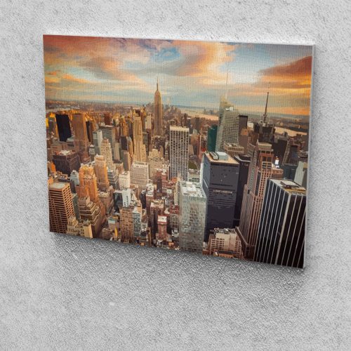 New York City festés számok alapján kreatív készlet 30x40